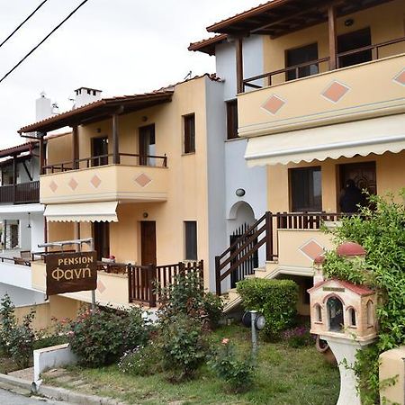 Ferienwohnung Pansion Fani Ouranoupoli Exterior foto