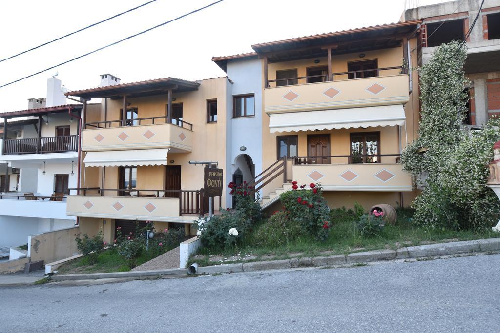 Ferienwohnung Pansion Fani Ouranoupoli Exterior foto