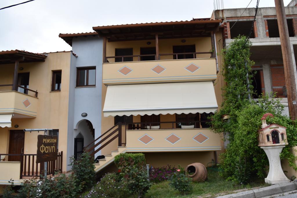Ferienwohnung Pansion Fani Ouranoupoli Exterior foto